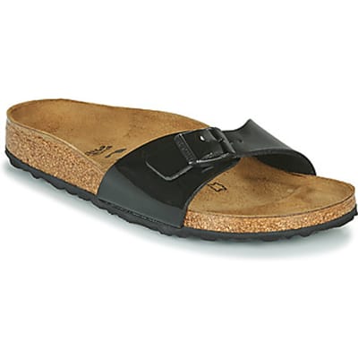 Birkenstock Madrid Dames Slippers Small fit - Black - Maat 35