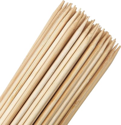 Bamboestok - 50 cm - Set van 50 - Voor plantenondersteuning