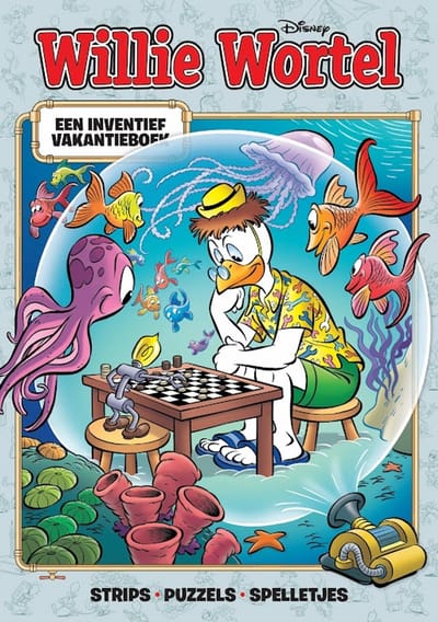 Willie Wortel Vakantieboek 2026 – doeboek voor slimme kinderen vol puzzels en uitdagingen – 130 pagina’s