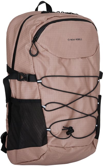 New Rebels Hugo Carmichael Waterdichte Rugtas: 26-liter wandelrugzak Oud Roze
