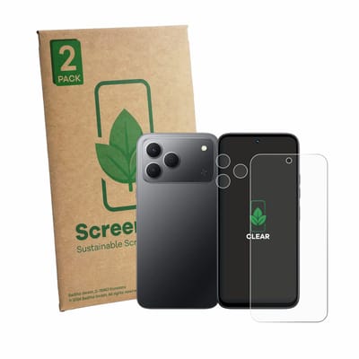 2 Stuks Screenprotector voor Tecno Spark 50 4G (Voor+Camera) - Hoogwaardige Beschermfolie transparant