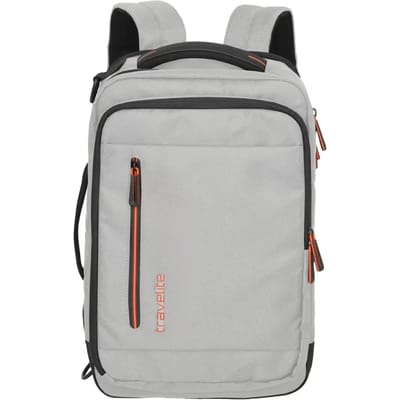 Travelite Crosslite Rugzak Board Bag Wit Zand - Laptop rugzakken
