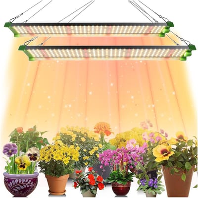 MUPOO 226 LED Full spectrum Groeilamp - Bloeilamp - Kweeklamp - Zonlicht - Dimmen 3000K+5000K+660NM+395NM+730NM - voor Optimaal Groeilicht - Voor Alle Planten