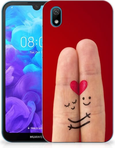 TPU Hoesje voor Huawei Y5 (2019) Silicone Back Cover Liefde - Origineel Romantisch Cadeau