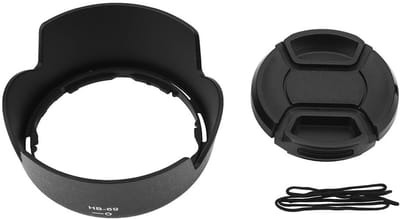 Dailygoods- Zonnekap Vervanging - Lenskap voor AF-S DX 18-55 mm - Geschikt voor D3200/D3300/D5200/D5300 - Voorkomt Achtergrondverlichting - Schokbestendig Ontwerp