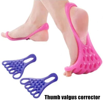 Siliconen teenafscheiders en bunion corrector – Zachte teentrainer voor hallux valgus, scheve tenen & yoga – 1 paar orthopedische teenstretchers