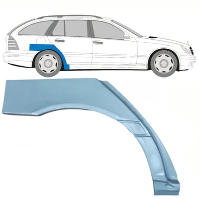 Reparatiepaneel achterspatbord voor Mercedes C-Class W203 2000-2007 / Rechts