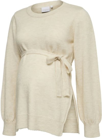 Mama Licious Gebreide pullover Regular fit O-hals Pullover