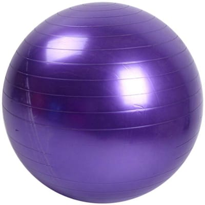 Taille 45cm Fitness Exercice Entraînement Cours de Yoga Ballon de Gymnastique Gymball PVC Entraînement Kinésithérapie Construction Durable Haute Qualité Utilisation Quotidienne Pratique blue