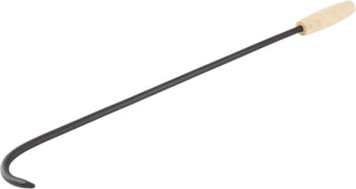 HIXA Pook - Haardset voor Houtkachel - 60cm - Openhaard - Gereedschap - Accessoires - Zwart - Metaal - Hout