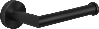 VDN Stainless wc rolhouder zwart - Toiletrolhouder - Toiletpapier houder - RVS