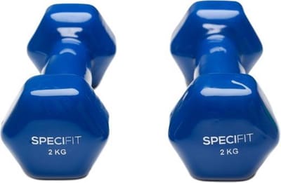 Specifit Dumbells 2 x 2 kg Gietijzer / Vinyl Coating