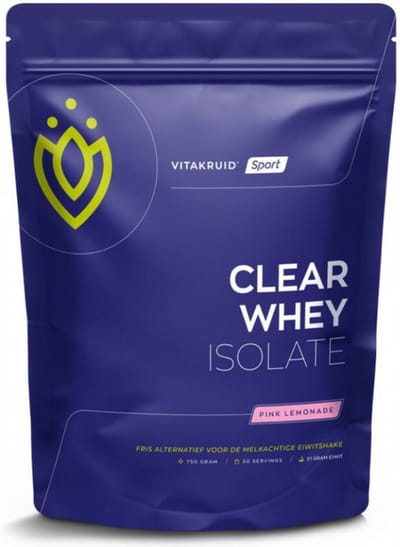 Vitakruid Clear whey isolate pink lemonade 750 Gram