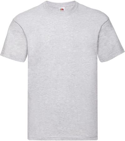 Fruit of the Loom - Original T - Heather Grey - S