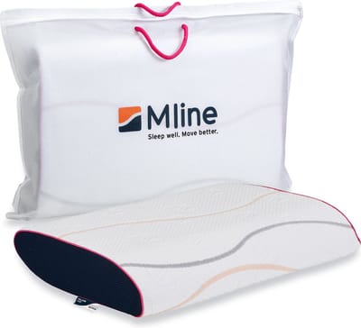 M line Pillow You ergonomisch hoofdkussen - medium – anti-allergeen – nek- en hoofdondersteuning – 9 cm hoog – schouderbreedte 35 - 39 cm