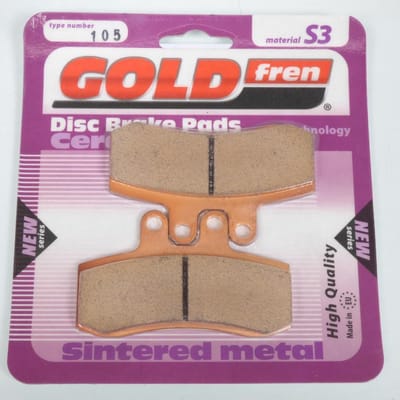 Gold Fren remblok voor motorfiets Aprilia 650 Pegaso 1991 tot 1995 avg nieuw