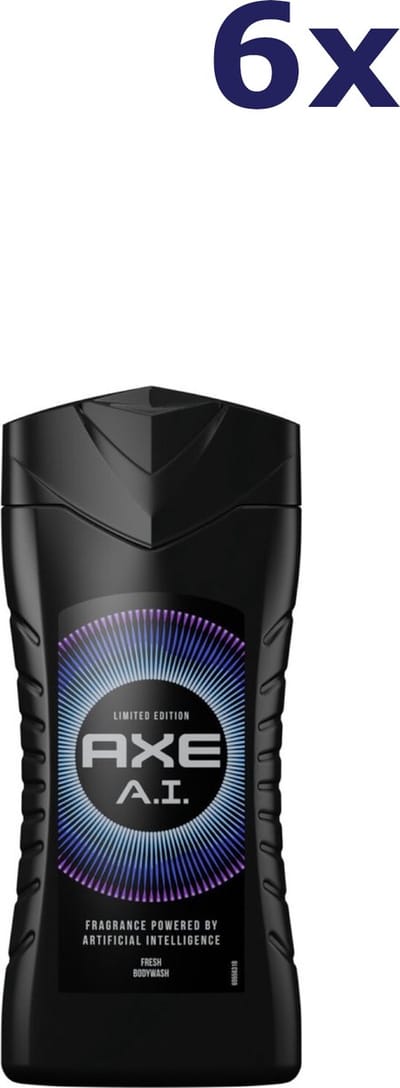 Axe Douchegel - A.I. Fresh - Voordeelverpakking 6 x 250 ml