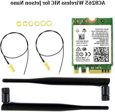 Draadloze Netwerkkaart - WiFi Bluetooth Module - Jetson Nano Uitbreiding - Dual Band AC WiFi - NGFF M.2 Interface - Zwart
