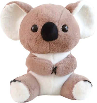 Livano Knuffel - Knuffelbeer - Knuffeldoekje - Groot - Meme - Baby - Koala - Stuffed Animal - Plushie - Plush - Dier - Bruin - 32cm