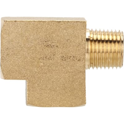 Raccord de tuyau en laiton en T solide 1000 PSI 18in filetage mâle NPT anticorrosion pour automobile
