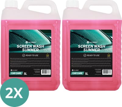 Velorest Ruitenwisservloeistof Zomer 5L (2-pack) - Ruitensproeiervloeistof - Ruitenwisservloeistoffen - Ruitenvloeistof Auto - Ruitenwisservloeistof Concentraat - Screenwash