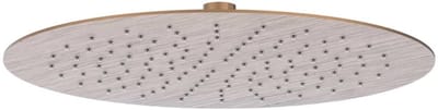 IVY Hoofddouche Slim 30 cm - Eco-air - Geborsteld Mat Koper