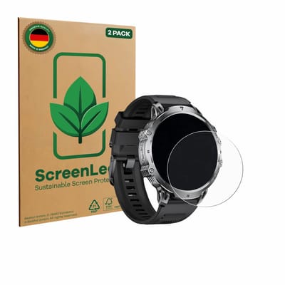 2 Stuks Screenprotector voor LIGE EF13 1.85" - Hoogwaardige Beschermfolie transparant