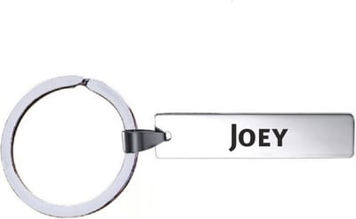 Sleutelhanger Met Naam - Joey - RVS