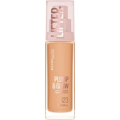 Maybelline New York Lifter Lifter Plump & Glow Foundation (Various Shades) - 123