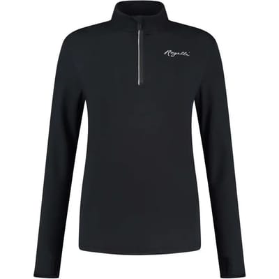 Rogelli Core Dames Hardloopshirt - Lange Mouw - Duimgat - Zwart