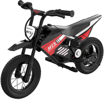 MegaMotion Elektrische Kinder Motorfiets MT5 - 16 km/u Max Snelheid - 2 Snelheidsstanden - 10 km Actieradius - 12 inch Banden - Vanaf 6 Jaar