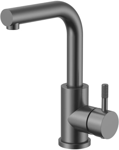 ALONI Stria wastafel/keukenkraan – gunmetal (PVD)