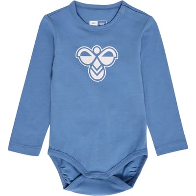 Baby romper met lange mouwen Hummel Logo