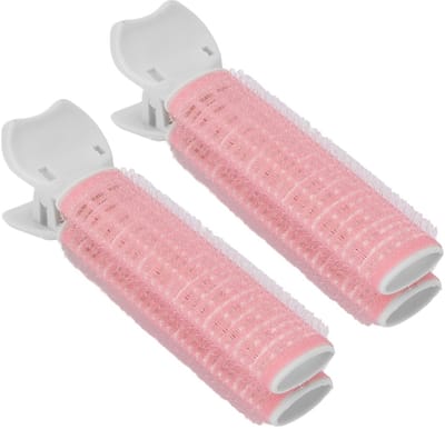 Dailygoody - Volumizing Haar Root Clip - Haarvolume-roller - Draagbaar en lichtgewicht - Roze - Stylingtool voor krullen - Geschikt voor vrouwen en me...