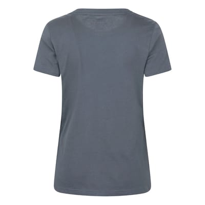 Mountain Warehouse Dames Inverness Borstprint Relaxed Fit T-Shirt (Donkerblauw)