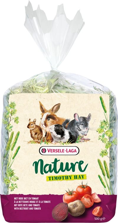 Versele-Laga Nature Timothy Hooi - Rode Biet & Tomaat - Knaagdiervoer - 500 gram