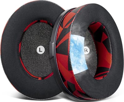 Vervangende Oorkussens van Koel Gel voor Audeze en HyperX Hoofdtelefoons, Duurzaam IJszijde Stof, Geluiddempende Schuimkussens voor Comfort en Geluidsisolatie