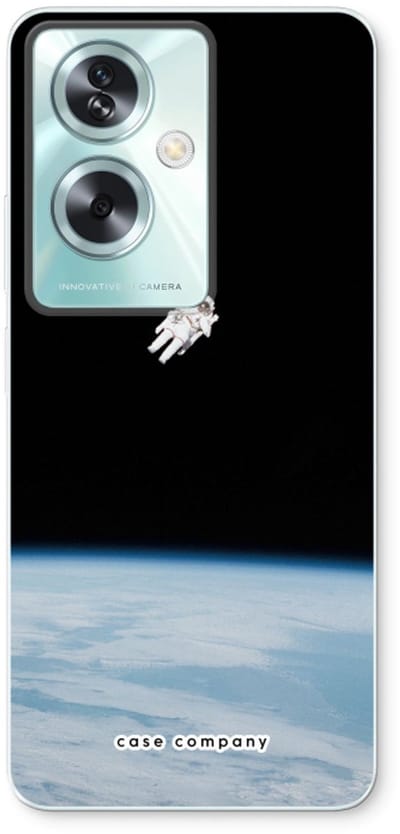 Case Company® - Hoesje geschikt voor Oppo A79 hoesje - Alone in Space - Soft Cover Telefoonhoesje - Bescherming aan alle Kanten en Schermrand