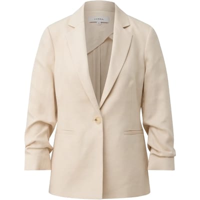 Drapé 3/4 mouw Blazer dames COMMA