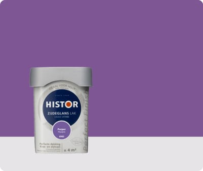Histor Perfect Finish Lak Zijdeglans 0,25 liter - Purper