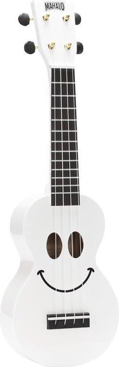 Soprano ukelele - Mahalo U-SMILE - Smiley Series - Wit