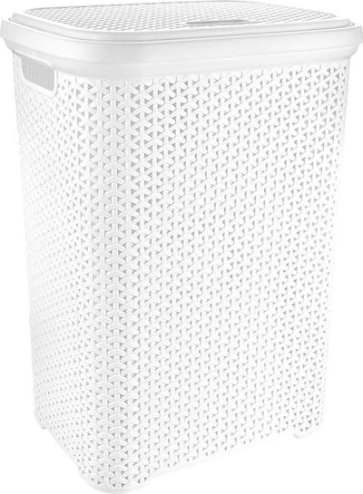 Wasmand Plastic Wit 55 l - Opbergmand - Mand - Wassorteerder
