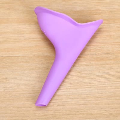 Urinoir d'urgence transportable pour femmes Urinoir de terrain d'urgence pour se tenir debout Entonnoir Urinoir Tasse à urine Conception pratique A