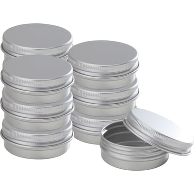 VBS Crème pot "Rond" - 30 ml, 10 stuks