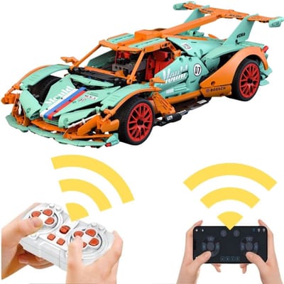 Mould King 13155 Apollo Drift RC bouwset | City racing champions adventure | Creator classic motor bouwpakket | Technische speelgoed ideas voor volwassenen & kinderen | DIY speed auto remote niet geschikt voor lego | Bouwdoos met 1669 bouwstenen