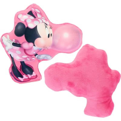 Minnie Mouse gevormd mini kussen - 15 cm