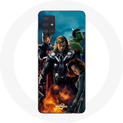 Coque Samsung Galaxy A51 Avengers film de super héros