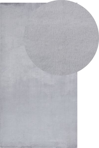 MIRPUR - Shaggy vloerkleed - Lichtgrijs - 80 x 150 cm - Polyester