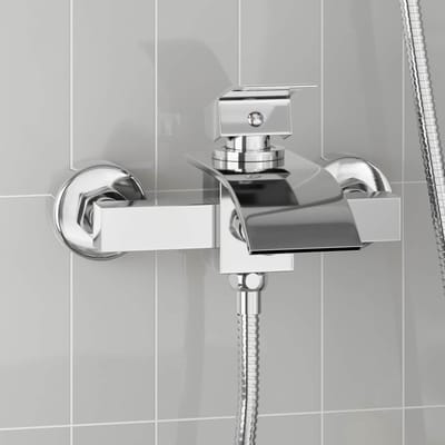 vidaXL - Douchemengkraan - Chroom - G - 1/2 - inches