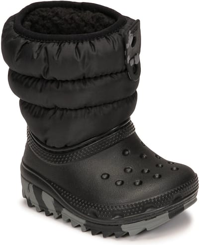 Crocs Classic Neo Puff Boots Zwart Maat 25/26 US C9